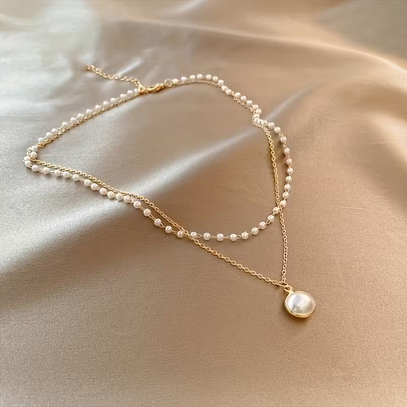 collar elegante y clasico inoxidable