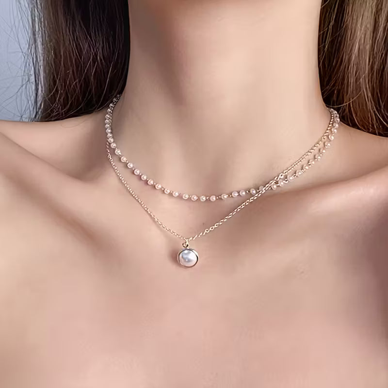 collar elegante y clasico inoxidable